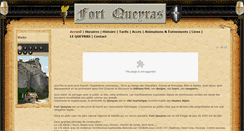 Desktop Screenshot of fortqueyras.fr